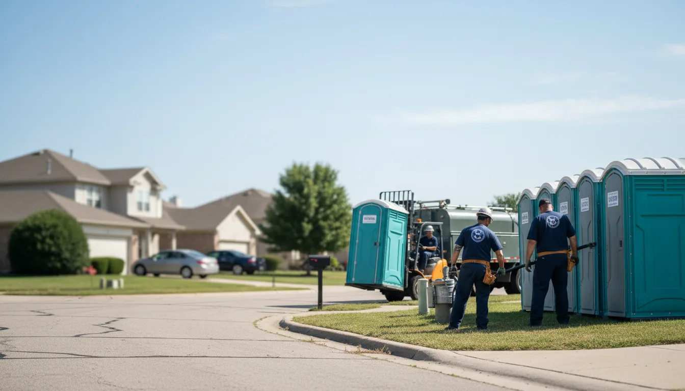 Porta Potty Rental in Farmington, IA near me